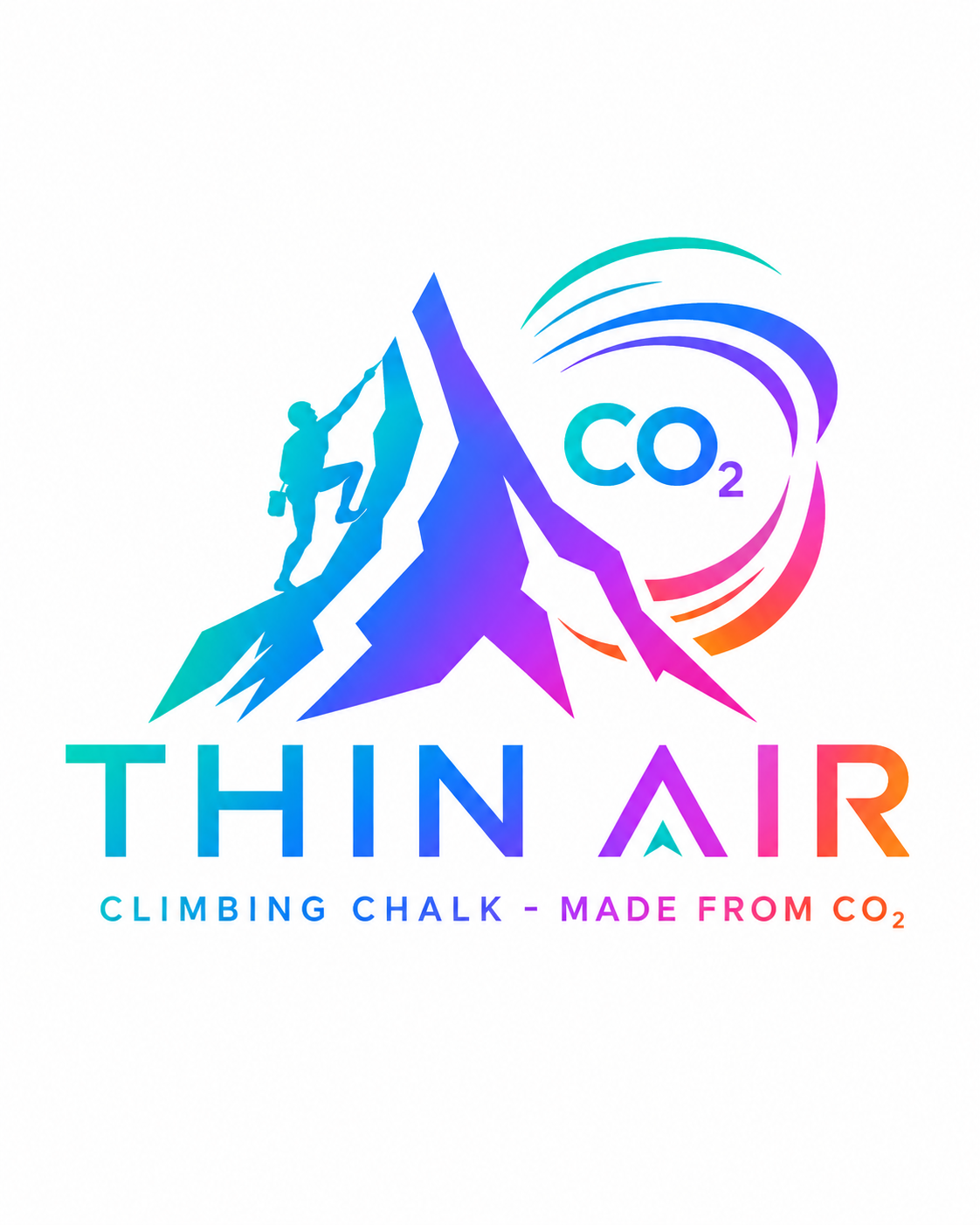 Think Air Climbing Chalk Logo